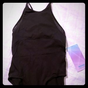 Black brand new Lululemon girls leotard